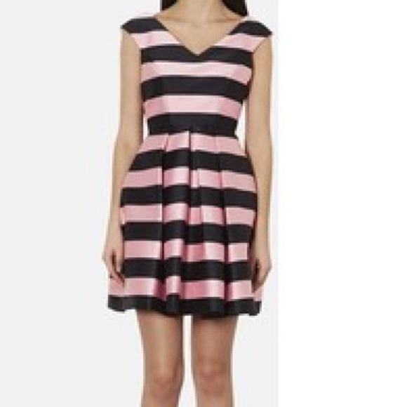 SOLD !! Topshop Fit and Flare dress - Picture 4 of 5